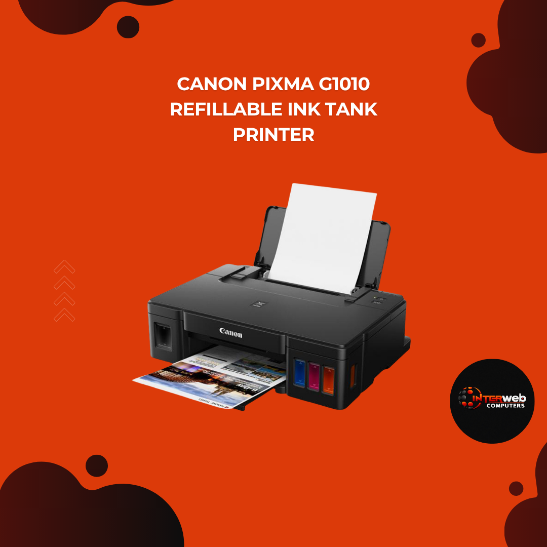 Canon PIXMA G1010 Refillable Ink Tank Printer