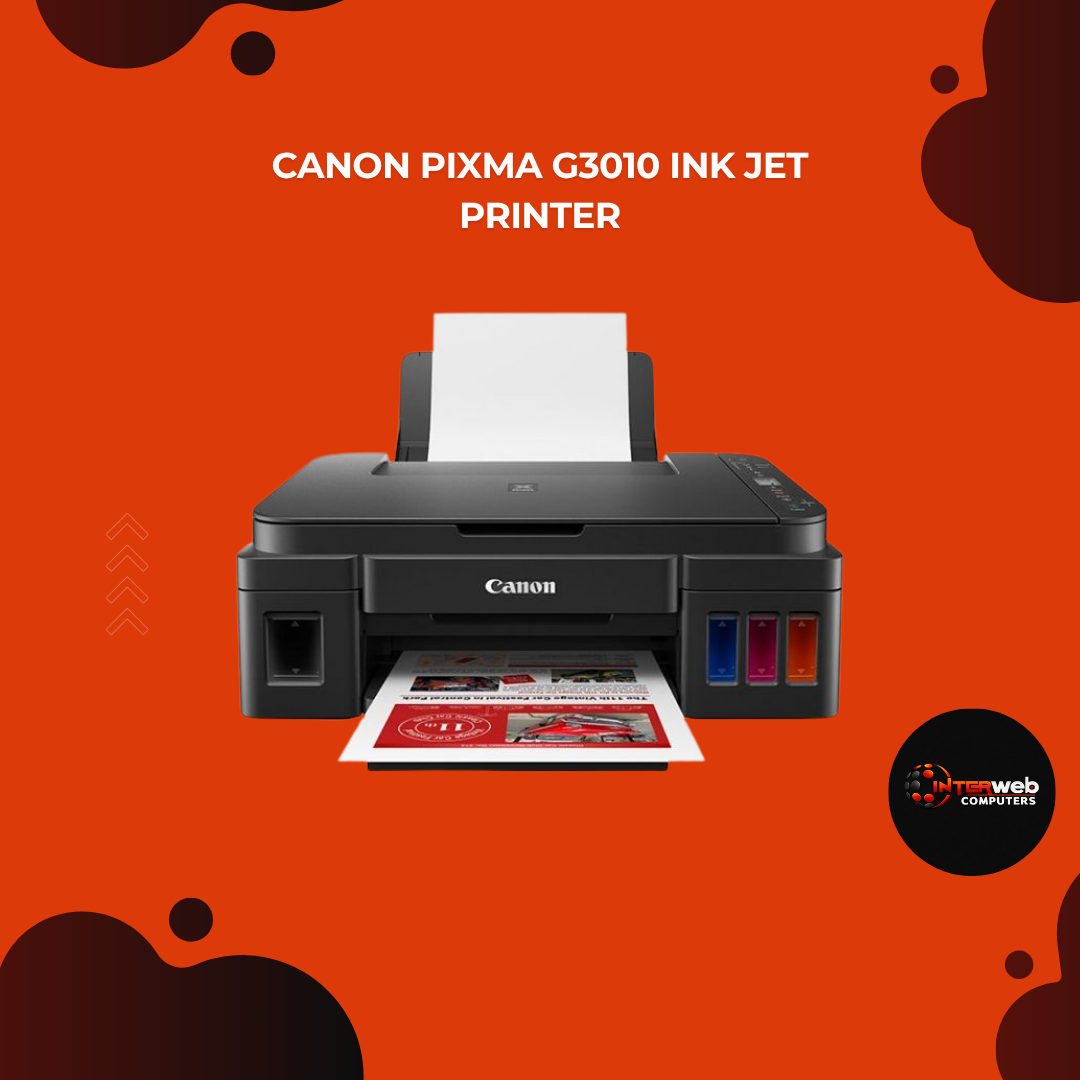 Canon PIXMA G3010 Ink Jet Printer