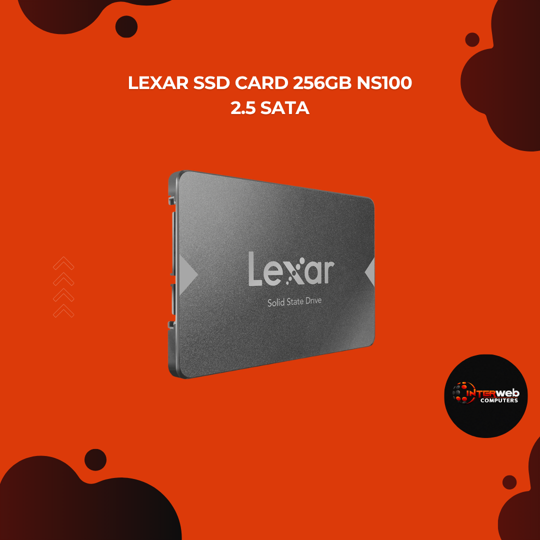 Lexar SSD card 256GB NS100 2.5 SATA